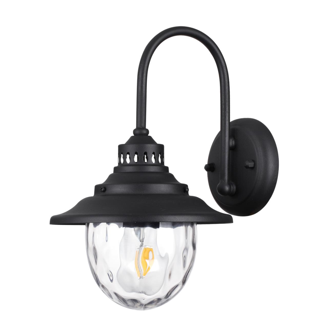 4836/1W NATURE ODL21 569 черный/стекло Ландшафтный настенный светильник E27 1*60W IP44 KALPI 4836/1W NATURE ODL21 569 черный/стекло Ландшафтный настенный светильник E27 1*60W IP44 KALPI