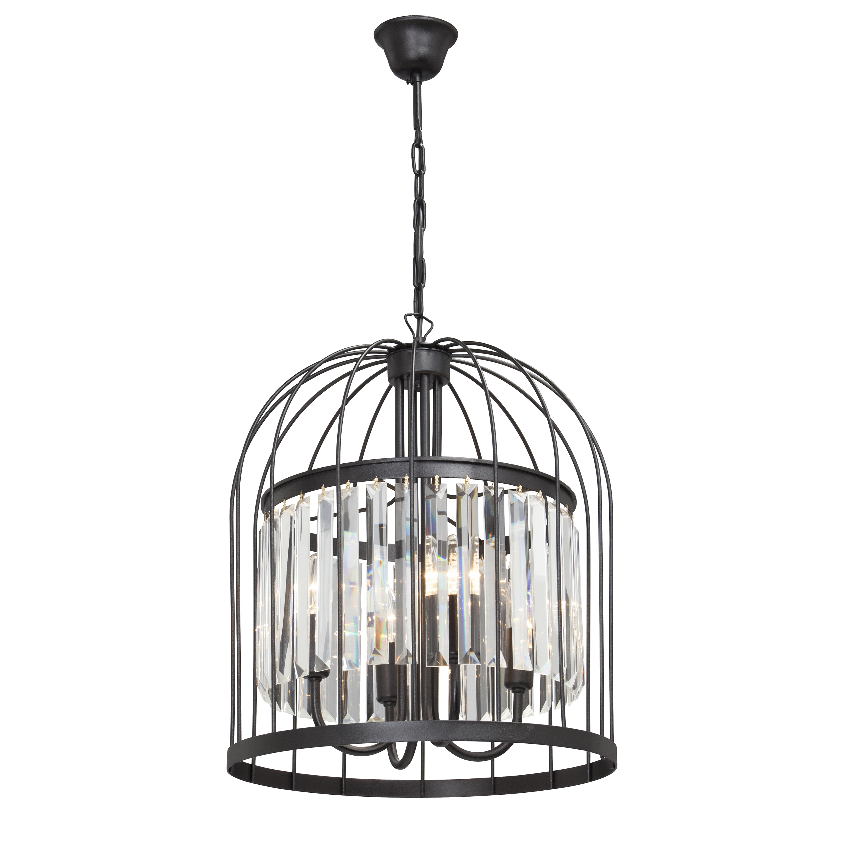 Люстра V5098-1/4, 4хЕ14 макс. 60Вт черный матовый Vitaluce Люстра V5098-1/4, 4хЕ14 макс. 60Вт черный матовый Vitaluce