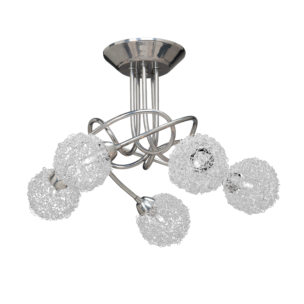 Люстра V3728-9/5PL, 5хG9 макс. 40Вт хром Vitaluce Люстра V3728-9/5PL, 5хG9 макс. 40Вт хром Vitaluce