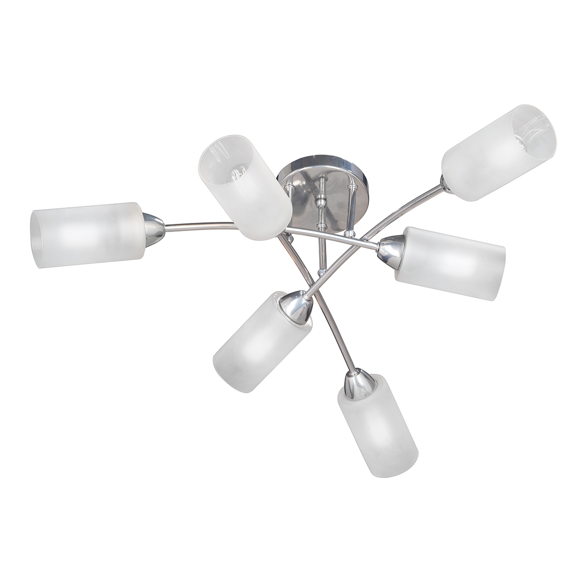 Люстра V4188-9/6PL, 6хЕ27 макс. 60Вт хром Vitaluce Люстра V4188-9/6PL, 6хЕ27 макс. 60Вт хром Vitaluce