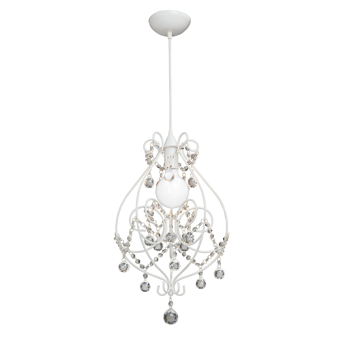 Люстра V5095-0/1S, 1хЕ27 макс. 60Вт белый матовый Vitaluce Люстра V5095-0/1S, 1хЕ27 макс. 60Вт белый матовый Vitaluce