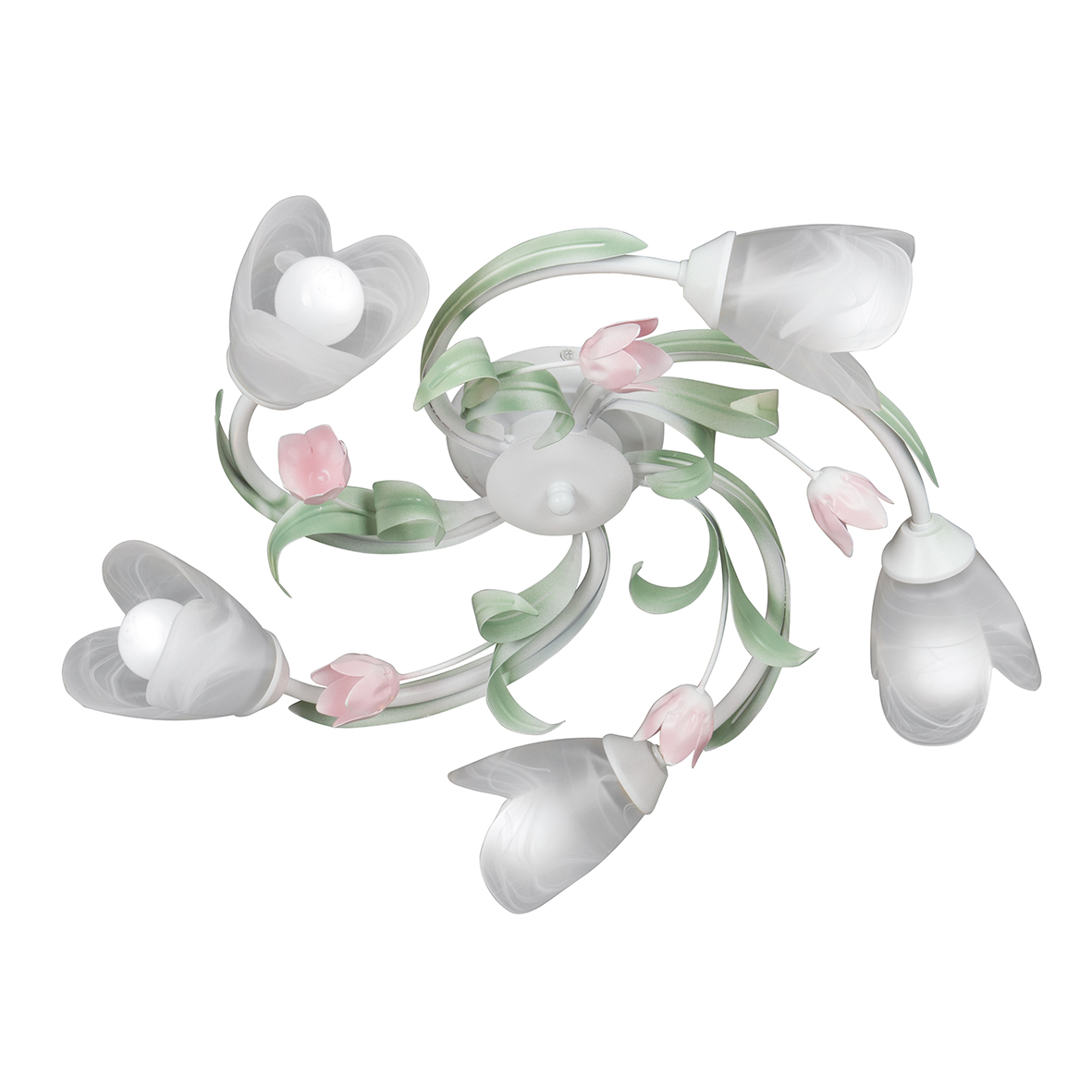 Люстра V1541/5PL, 5хЕ14 макс. 60Вт белый матовый с золотом Vitaluce Люстра V1541/5PL, 5хЕ14 макс. 60Вт белый матовый с золотом Vitaluce