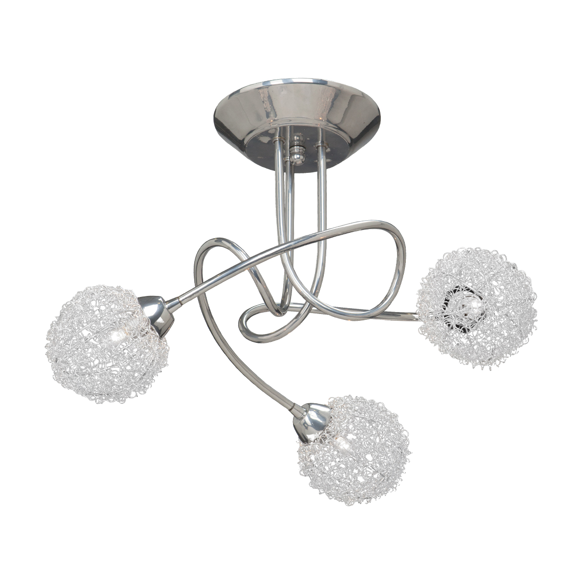 Люстра V3728-9/3PL, 3хЕG9 макс. 40Вт хром Vitaluce Люстра V3728-9/3PL, 3хЕG9 макс. 40Вт хром Vitaluce