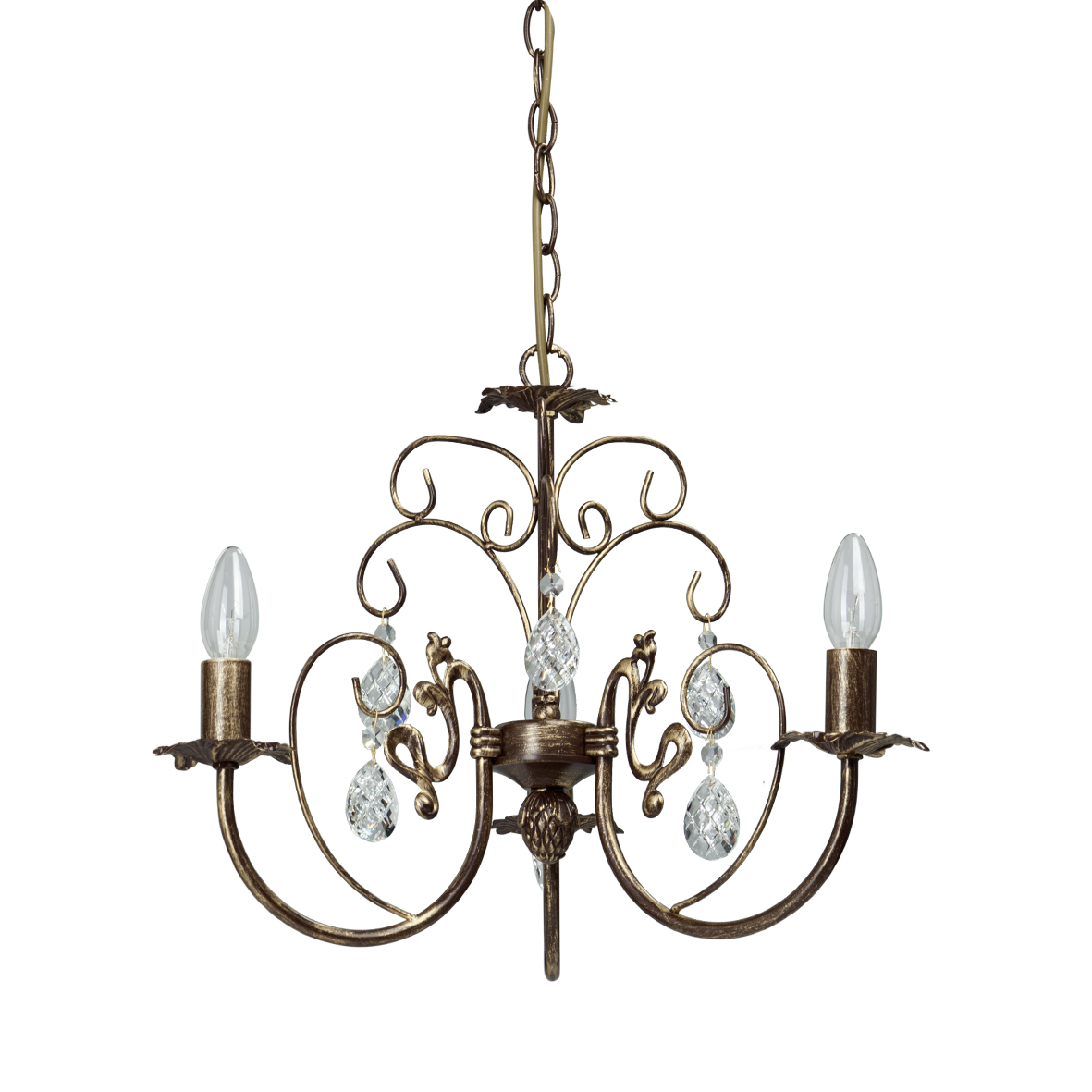 Люстра V1169/3, 3xE14 макс. 60Вт бронза Vitaluce Люстра V1169/3, 3xE14 макс. 60Вт бронза Vitaluce