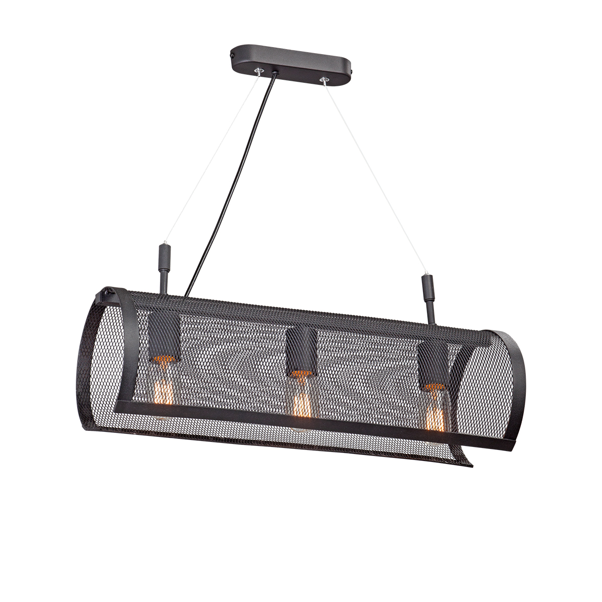 Люстра V4747-1/3S, 3хЕ27 макс. 60Вт черный матовый Vitaluce Люстра V4747-1/3S, 3хЕ27 макс. 60Вт черный матовый Vitaluce