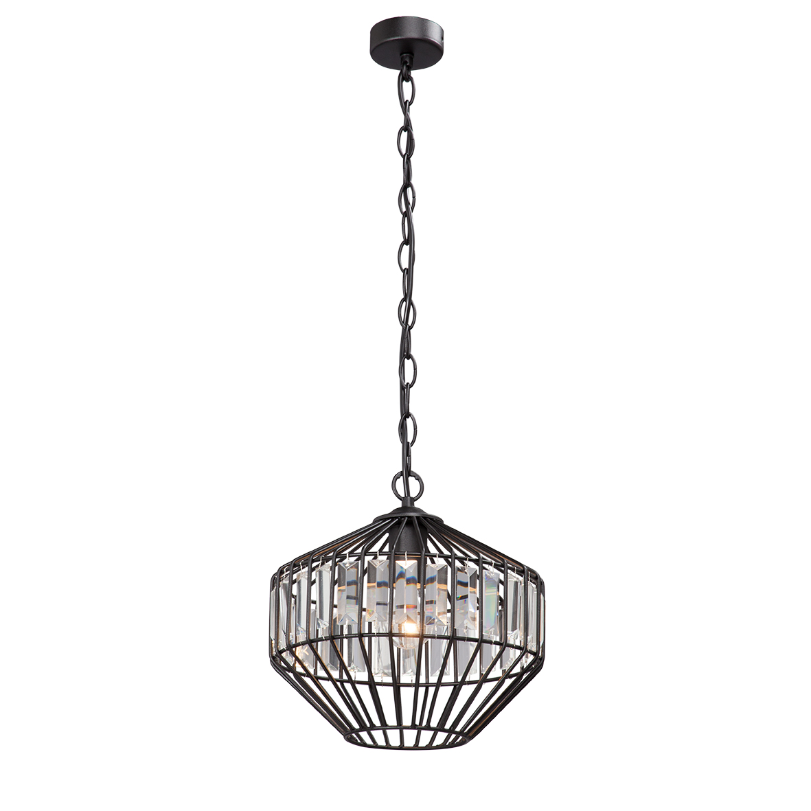 Люстра V4241-1/1S, 1хЕ27 макс. 60Вт черный матовый Vitaluce Люстра V4241-1/1S, 1хЕ27 макс. 60Вт черный матовый Vitaluce