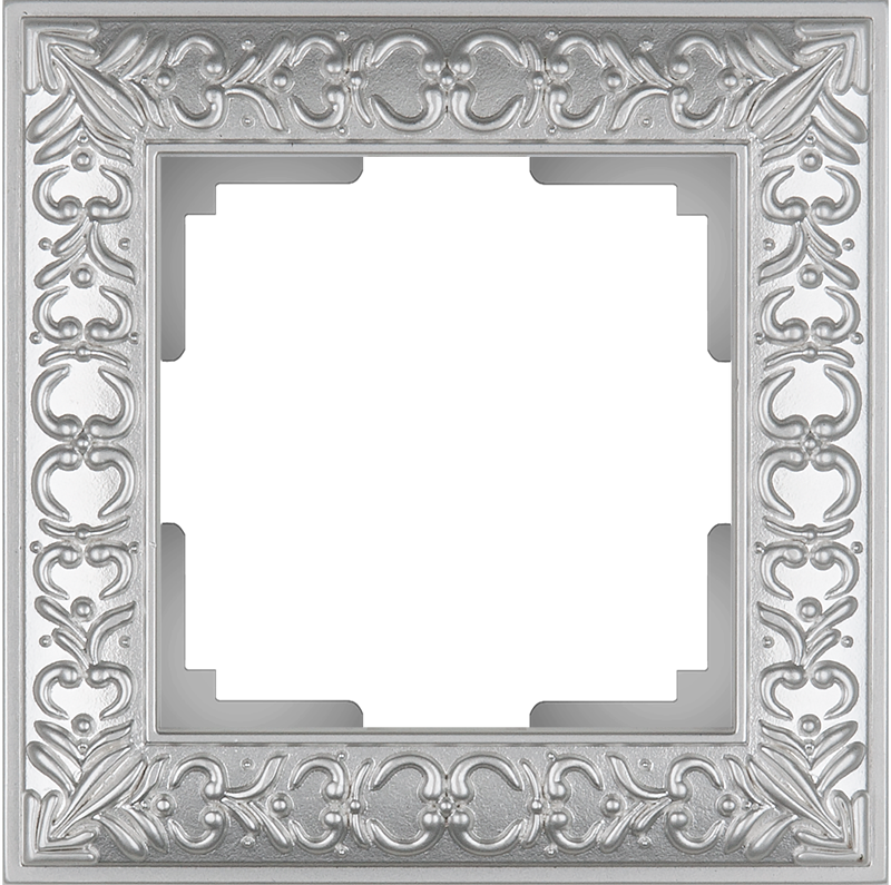 Рамка на 1 пост (жемчужный) WL07-Frame-01 Рамка на 1 пост (жемчужный) WL07-Frame-01